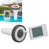 Wireless Solar Pool Temperature Meter High Accuracy IPX8 Waterproof LCD