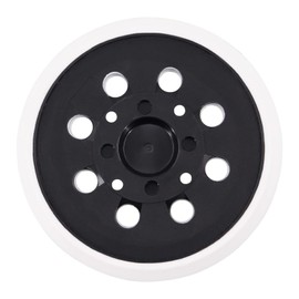 Sanding Disc for Bosch 125 mm with Hook and Loop 8 Holes, Medium Hardness with Accessory System for Random Orbit Sanders PEX 300/400 AE / 4000 AE/Advanced Orbit 18 (White)