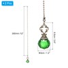 PATIKIL Ceiling Fan Pull Chain, 2 Pack 12" Decorative Crystal