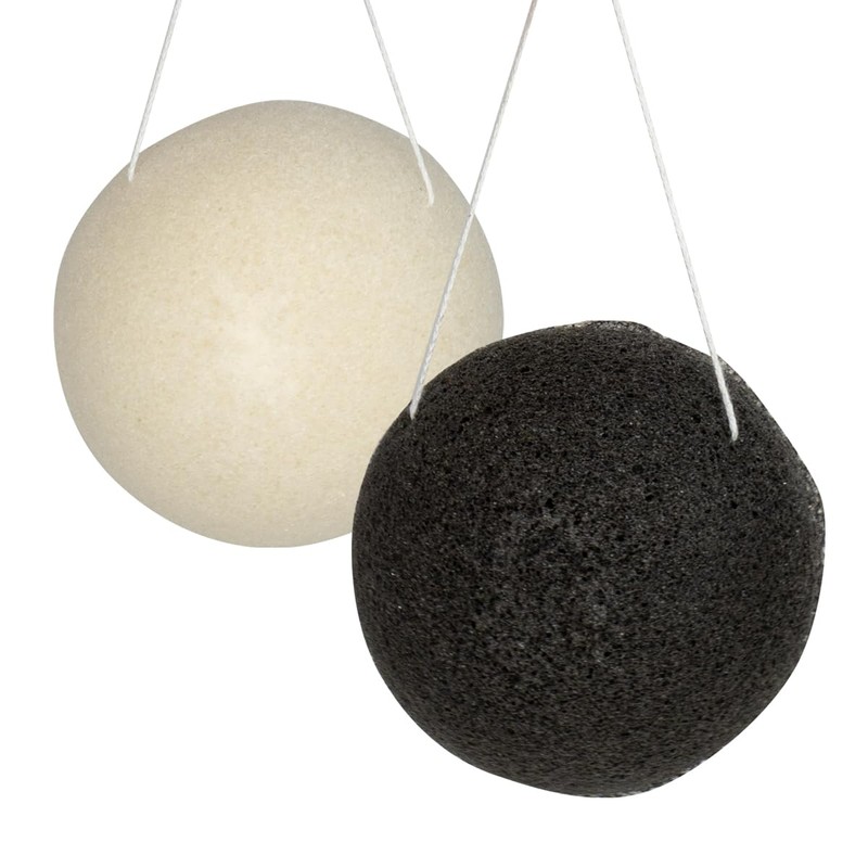 Puremetics Konjac Sponges, Super Soft, Pack of 2