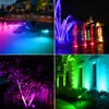 T-SUN Colored Pond Lights Bright LED Underwater Light with APP