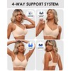 HORISUN Wireless Bras with Support and Lift Push Up Lace
