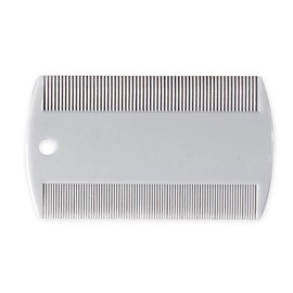 Karlie Fur brush or comb with Läusekkamm plastic, 16 x 11 x 5 cm, in red and black