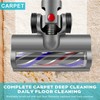 Vacuum Cleaner Floor Brush Head Replacement with LED Light for