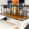 Vilde Wall Shelf Kitchen Metal with Kitchen Roll Holder Wall