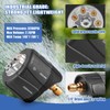 MEKOH Pressure Washer Nozzle, 7-in-1 Quick Changeover Nozzle, Adjustable Pressure