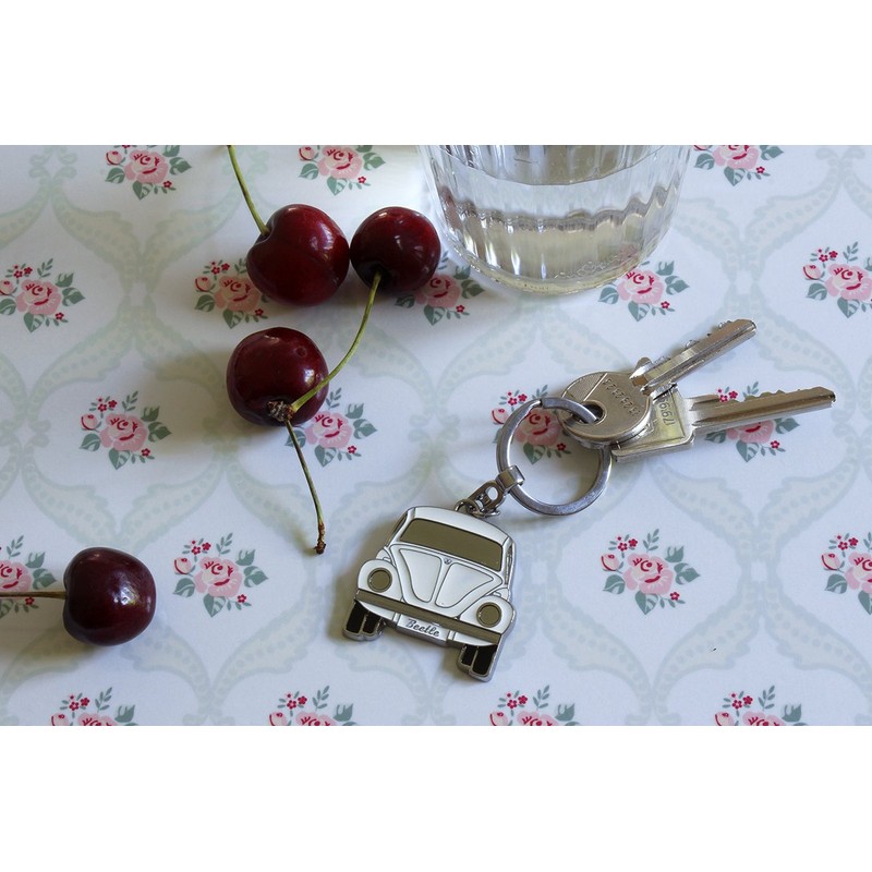 BRISA VW Collection - Volkswagen Beetle Keyring in Elegant Gift