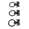 Jiawu 12 Pack Single Stud Fittings, L Track Tie Down