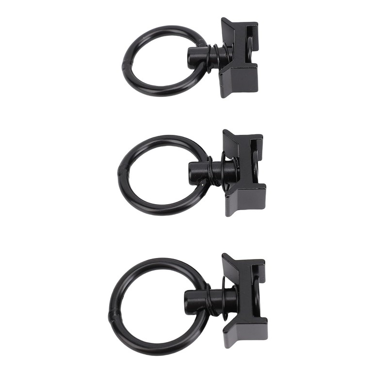 Jiawu 12 Pack Single Stud Fittings, L Track Tie Down