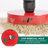 HYCHIKA 6-1/4 Inch/159mm Hole Saw,Bi-Metal Cutter Hole Max Cutting Depth