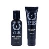 ZEUS Travel Beard Shampoo and Conditioner Set for Men, Verbena