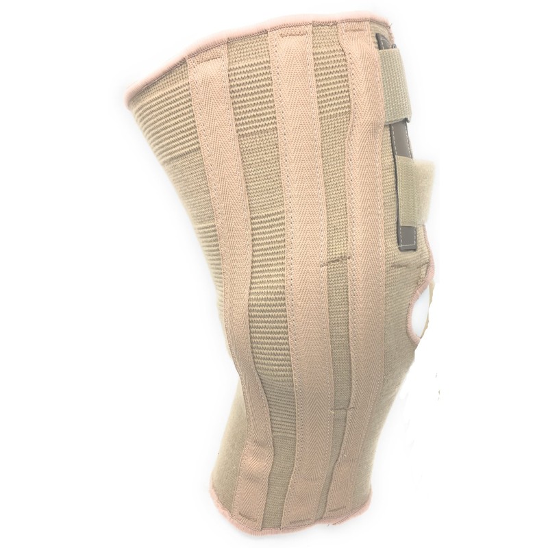 OTC Knee Support with Expansion Panel, Beige, Large