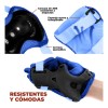 Mebix Trd Kit Protección De Patín Con Casco Para Niño
