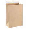 Assist-Box (L/500 Sheets) Courier Paper Bag, Square Bottom Bag, Medium,