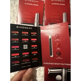 Givenchy 4 x Givenchy Le Rogue Liquide Couture Twist for Soft Matte Lips Blurring Sample