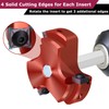 JYINCPED 1-1/2 Inch PVC Pipe Reamer,PVC Fitting Saver Socket Saver