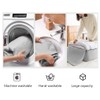 2-Pack Heavy Duty Canvas Cotton Storage Bags for King/Queen Duvets