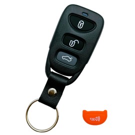 Replacement Smart Keyless Entry Remote Control Key Fob Case Cover for Hyundai Elantra Accent Sonata Tucson Kia Optima Sorento Soul Car Key Fob Shell (4 Button-1pcs)