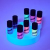 Moon Glow Neon UV Nail Polish 14ml – Selection of Colours light – Glows