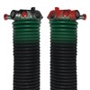 DURA-LIFT .243 x 2" x 33" Torsion Garage Springs (Green,