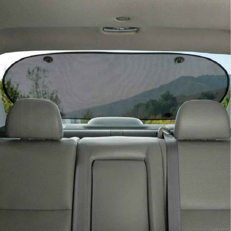 Riloer Car Rear Grille Mesh Sunshade Good Thermal Insulation Nylon