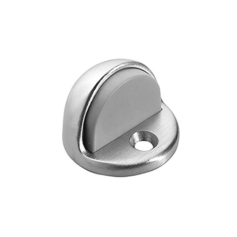 Rockwood 085802 440.26D Floor Mounted Low Dome Stop, Satin Chrome
