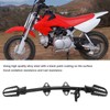 Camrusic Dirt Bike Foot Pegs, Steel Alloy Footpegs Mount Bracket