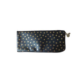 Design Group Childrens Kids Character Mickey Black & Gold Pencil Case Stationery Holder 21cm