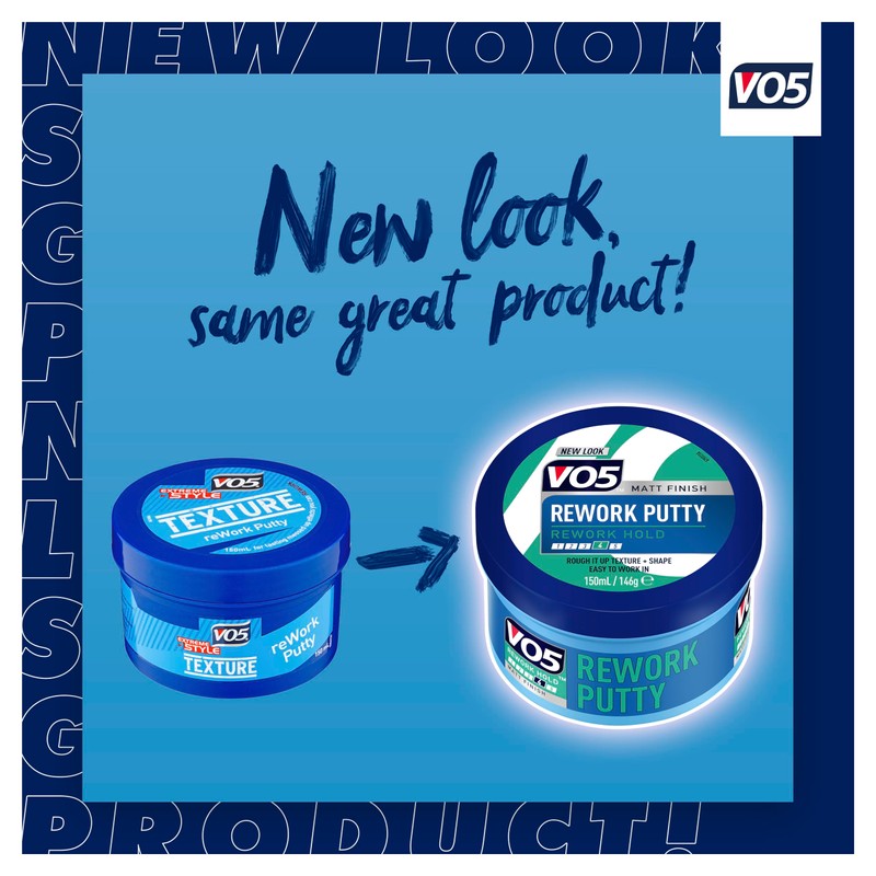 VO5 Rework Hair Putty 150 ml