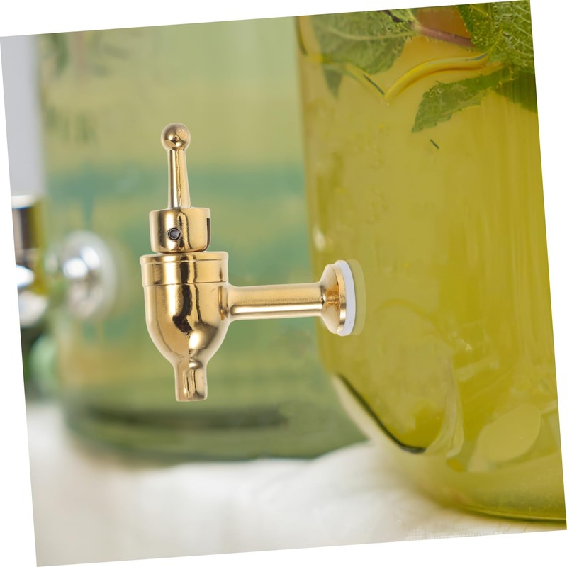 KONTONTY Replacement Copper Beverage Dispenser Easy Install Spigot for Water