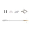 T&K TO-KING T5 LED Under Cabinet Hard Strip Lighting Installation