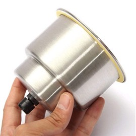 4 Pcs Stainless Steel Cup Drink Holder for Marine Boat Camper Rv