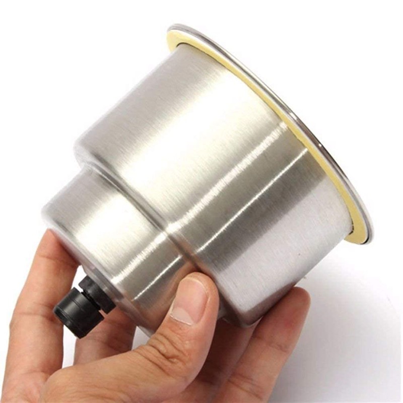 4 Pcs Stainless Steel Cup Drink Holder for Marine Boat