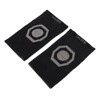 2pcs Graphene Knee Warmers Shock Absorption Resilience Soft Breathable Graphene