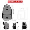 Liokesa Casual Laptop Backpack,School Backpack Large Bookbag with USB for
