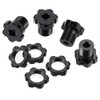 MOHERO 4Pcs 14mm to 17mm Wheel Hex Hub Adapters for