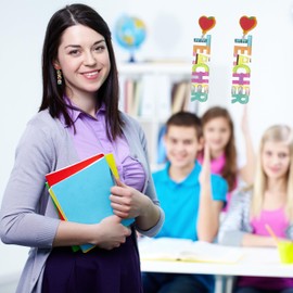 Teacher Earrings for Women Acrylic Cute Pencil Earrings for Teachers Fun Teacher Stud Earrings Back To School Jewelry Teacher Appreciation Gifts