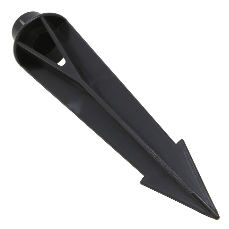 Lightkiwi P4424 9-Inch ABS Ground Stake, 1/2-14 NPSM Thread (6