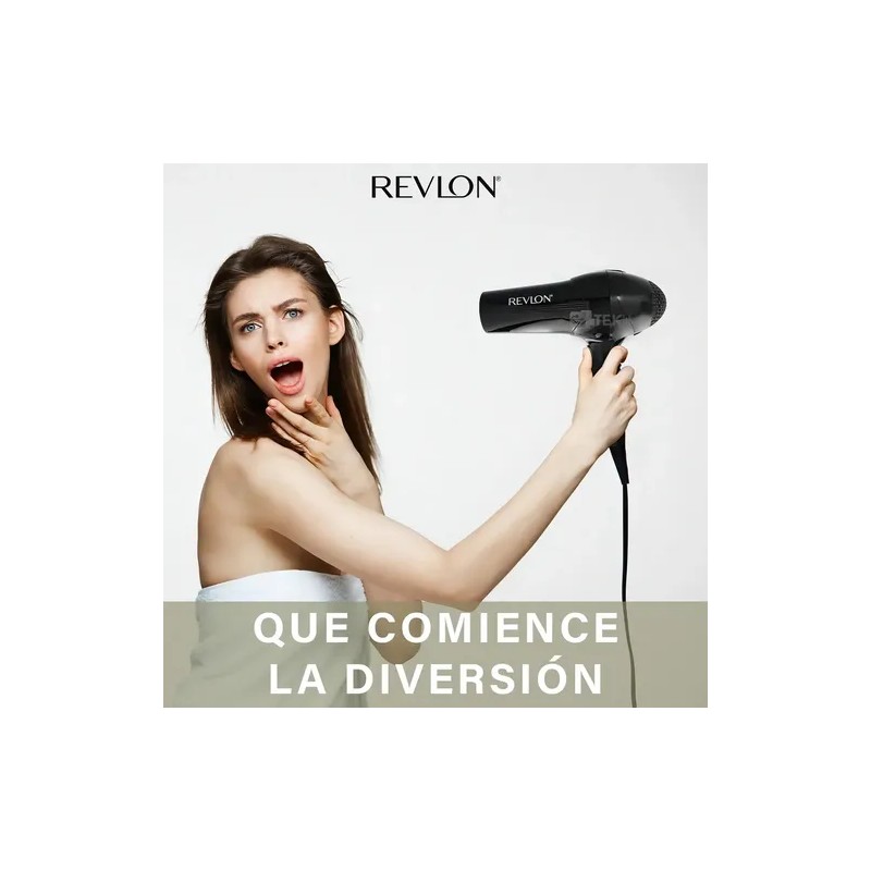 Secadora de cabello RevlonEssentials RV408 negra