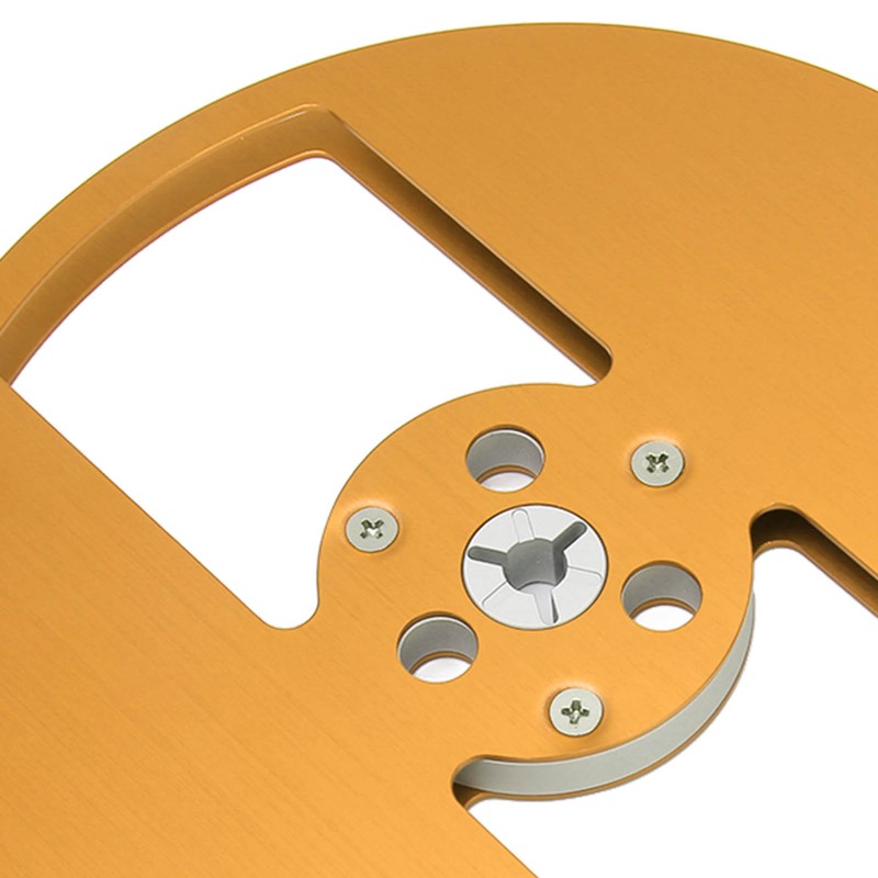 1/4 7 Inch Empty Tape Reel Aluminum Alloy 2 Holes