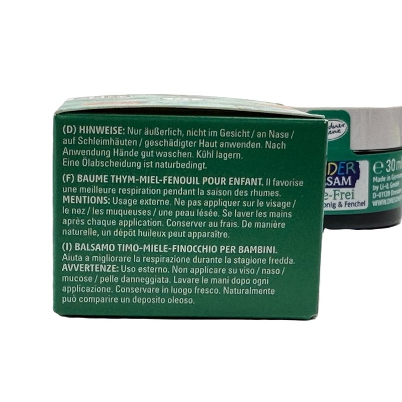 Dresdner Essenz Children's Balm Nose-Free 2 x 30 ml Pack