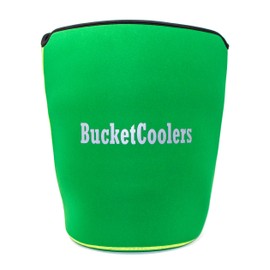 Bucket Cooler - 7mm Neoprene Sleeve for 5 Gallon Bucket (Green)