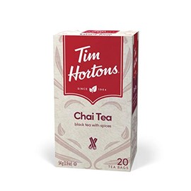 Tim Hortons Chai Tea Bags, 20 count, 54g | 1.9oz (Imported from Canada)