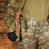 KRYDEX Tactical Flashlight Holster Low Profile Pouch Coyote MOLLE&Belt System