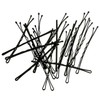 24 more grip Bobby Pins Hair Clips Hair Extra Long Black