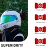 Downhill 1 PC Motorcycle Bow Helmet, Cute Bow Detachable Helmet