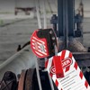 Tagout Cable Lock Adjustable Lockout Device Stainless Steel 4 Key