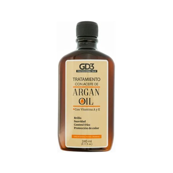 Aceite de Argán GD3 Tratamiento Antifrizz 240ml