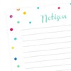 nikima Schönes für Kinder - A5 Notepad Dots Colourful Watercolour