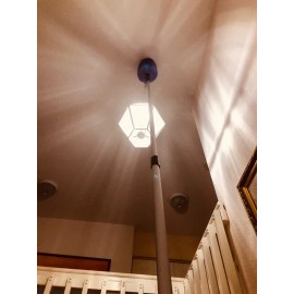 Dust Buster (Dust Magnet Static Duster) Adjustable Telescoping Static Feather Duster Electromagneti